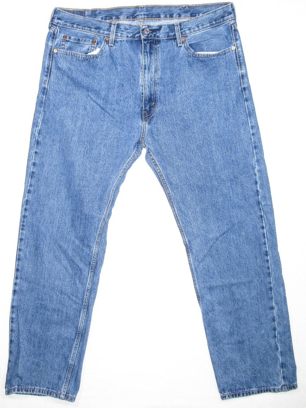 LEVI'S 505 Sz W40 L32 Classic Straight Leg Jeans 100% Cotton Classic Streetwear
